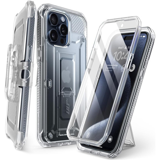 Supcase - Unicorn Beetle Pro - Iphone 15 Pro - Clear