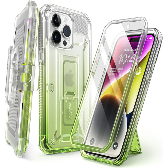 Supcase - Unicorn Beetle Pro - Iphone 15 Pro Max - Gradient Green