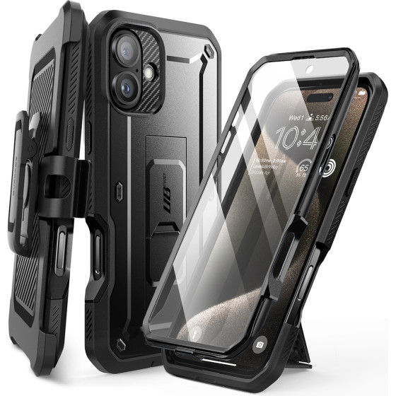 Supcase - Unicorn Beetle Pro - Iphone 16 Plus - Black