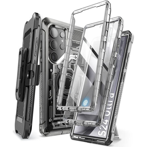 Supcase - Unicorn Beetle Pro - Samsung Galaxy S24 Ultra - Frost Black