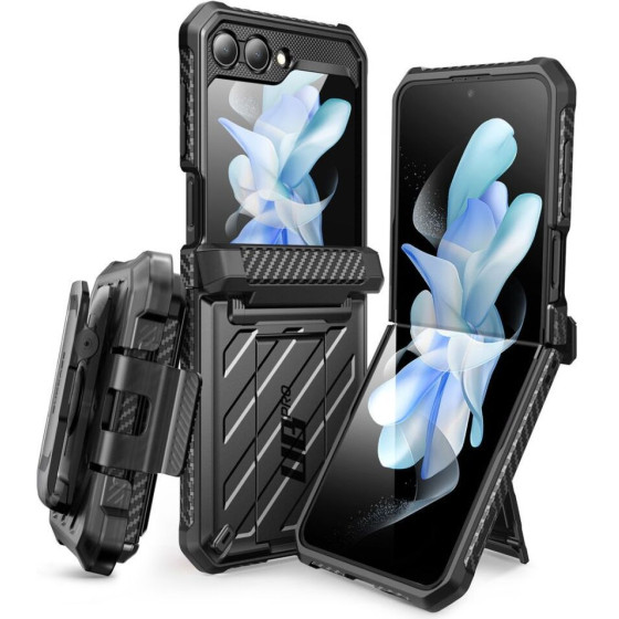 Supcase - Unicorn Beetle Pro - Samsung Galaxy Z Flip5 - Black