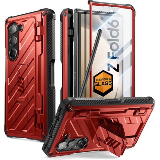 Supcase - Unicorn Beetle Pro - Samsung Galaxy Z Fold6 - Ruddy