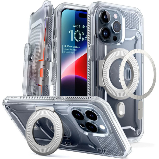 Supcase - Unicorn Beetle Pro Magsafe - Iphone 15 Pro - Clear