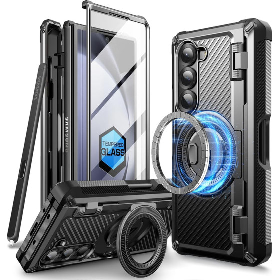 Supcase - Unicorn Beetle Pro Magsafe - Samsung Galaxy Z Fold6 - Black