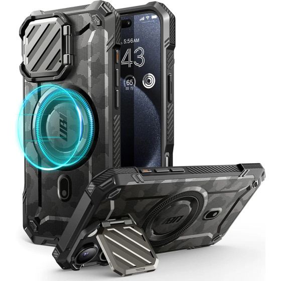 Supcase - Unicorn Beetle Xt Magsafe - Iphone 16 Pro Max - Camo Gray