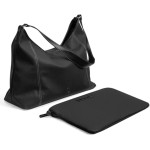 Tomtoc - Laptop Tote Bag (T28M1DV) - With Attachable Laptop Sleeve 14L, 14''- Black