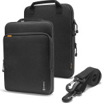 Tomtoc - Tablet Shoulder Bag (B03A1D1) - With Organized Space For Business Essentials, 360 Protection, 10.9'' - Black - (H13-A01D/B03A1D1)
