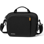 Tomtoc - Tablet Shoulder Bag - With Organized Space For Business Essentials, 360 Protection, 12.9'' - Black - (B30B1D1)