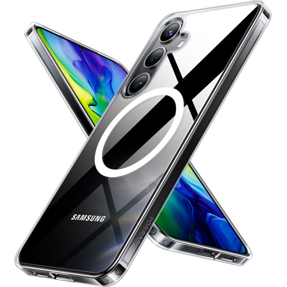 Torras - Diamond Magsafe Series - Samsung Galaxy S24 Plus - Clear