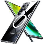 Torras - Diamond Magsafe Series - Samsung Galaxy S24 Ultra - Clear