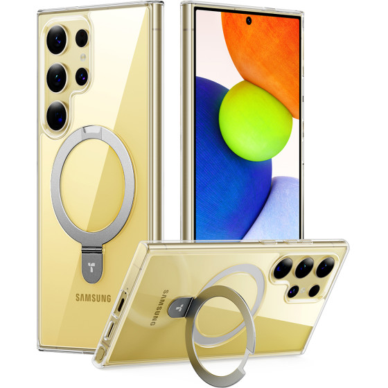 Torras - Ostand Series - Samsung Galaxy S24 Ultra - Clear