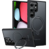 Torras - Ostand Spin Series - Samsung Galaxy S24 Ultra - Black