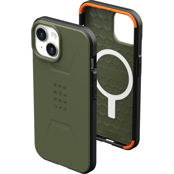 UAG - Civilian Magsafe - Iphone 15 - Olive Drab