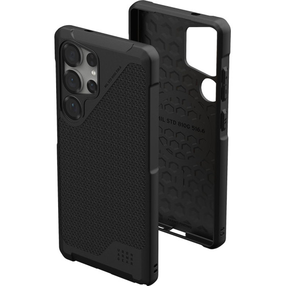 UAG - Metropolis Lt Magsafe - Samsung Galaxy S25 Ultra - Kevlar Black