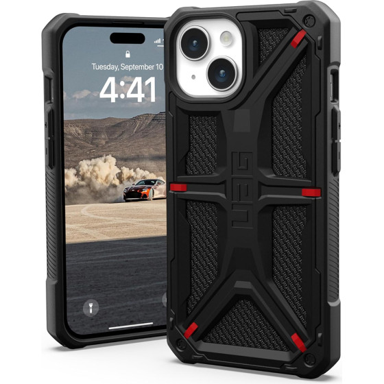 UAG - Monarch - Iphone 15 - Kevlar Black
