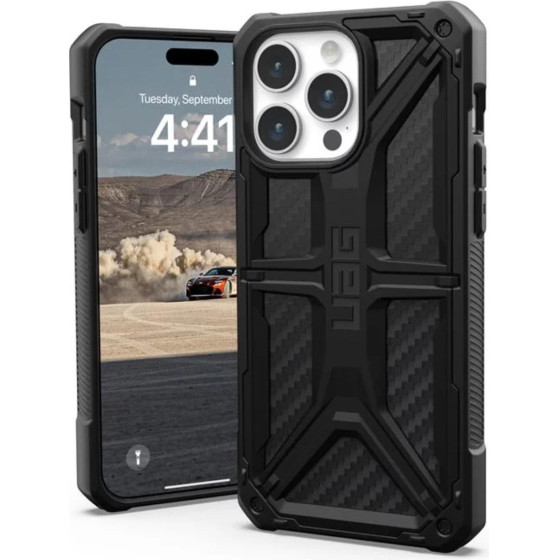 UAG - Monarch - Iphone 15 Pro Max - Carbon Fiber