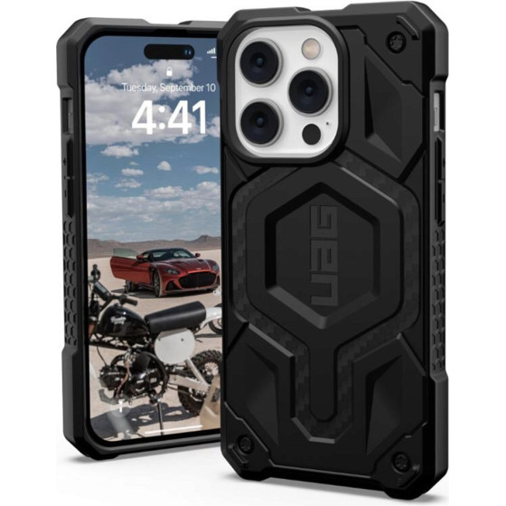 UAG - Monarch Pro Magsafe - Iphone 14 Pro - Carbon Fiber