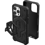 UAG - Monarch Pro Magsafe Bundle - Iphone 16 Pro Max - Carbon Fiber / Black Stand