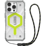 UAG - Pathfinder Clear Magsafe - Iphone 16 Pro - Active Neon Lanyard