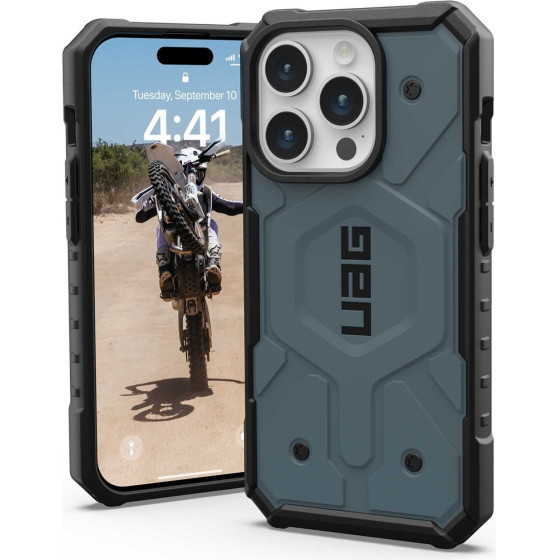 UAG - Pathfinder Magsafe - Iphone 15 Pro Max - Cloud Blue