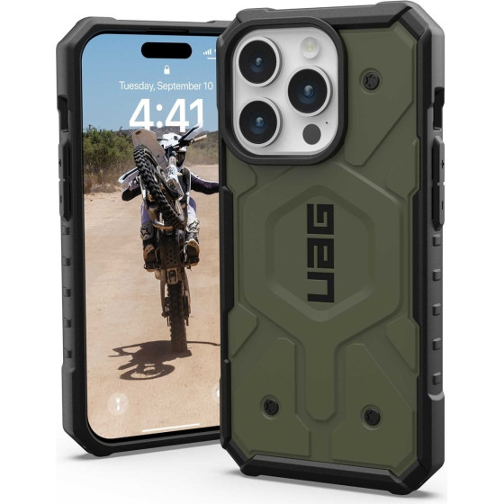 UAG - Pathfinder Magsafe - Iphone 15 Pro Max - Olive Drab