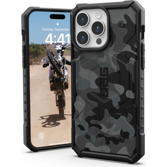 UAG - Pathfinder Se Magsafe - Iphone 15 Pro - Midnight Camo