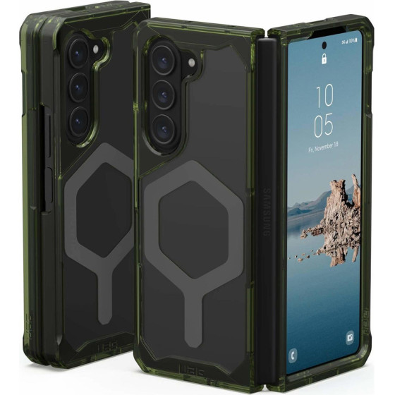 UAG - Plyo Pro Magsafe - Samsung Galaxy Z Fold5 - Olive / Space Grey