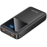 Vention - Power Bank - USB-C, 2x USB, Micro-USB, Fast Charging, Led Digital Display, PD22.5W, 20000mAh - Black - (FHLB0)