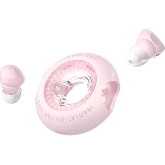 Vention - Wireless Earbuds Tiny T17 - Type-C, True Wireless, Bluetooth 5.3, Touch Control, IPX4, Hi-Fi Sound - Pink - (NBRP0)