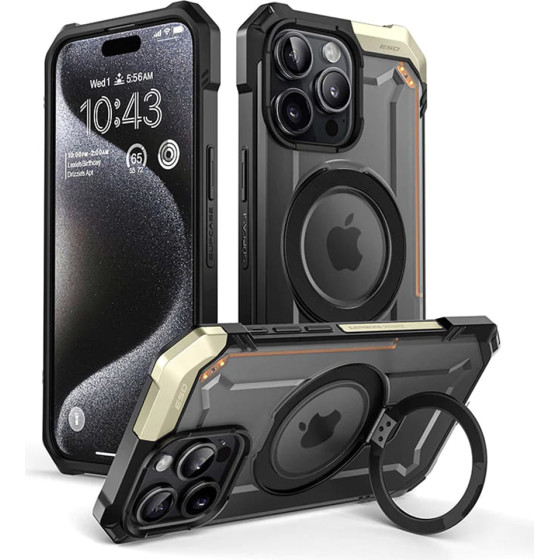 Supcase - Unicorn Beetle Defender Magsafe - Iphone 15 Pro Max - Black