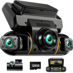 CamPark 4��� ������ ����������� 4CH 360� Full Hd �� ��������� �����, G-Sensor & 24��� ��������� Parking (+128gb mSD) - (04682)