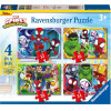 Ravensburger Marvel Puzzle: Spidey And His Amazing Friends - Its Spidey Time! (4in1) (12001064)