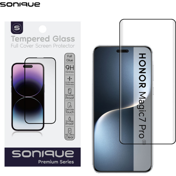 Sonique Curvy Glass Premium Series Hd Full Cover 9H Honor Magic7 Pro 5G �����