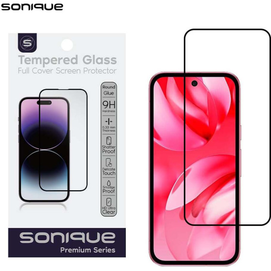 Sonique Hardy Glass Premium Series Hd Full Cover 9H Google Pixel 9a 5G �����
