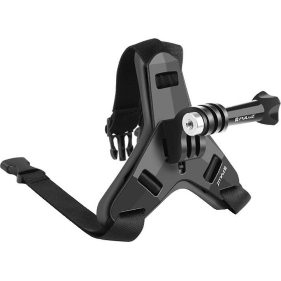 Puluz Motorcycle Helmet Chin Strap Mount For Action Cameras - (PU579B)