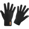 Iwarm - Gloves (ST0016) - From Alpaca Wool, Size 22cm - Black - (ST0016;BLACK)