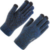 Iwarm - Touchscreen Gloves (ST0018) - Premium Wool, With Non-Slip Details, Size 23cm - Blue - (ST0018/BLUE)