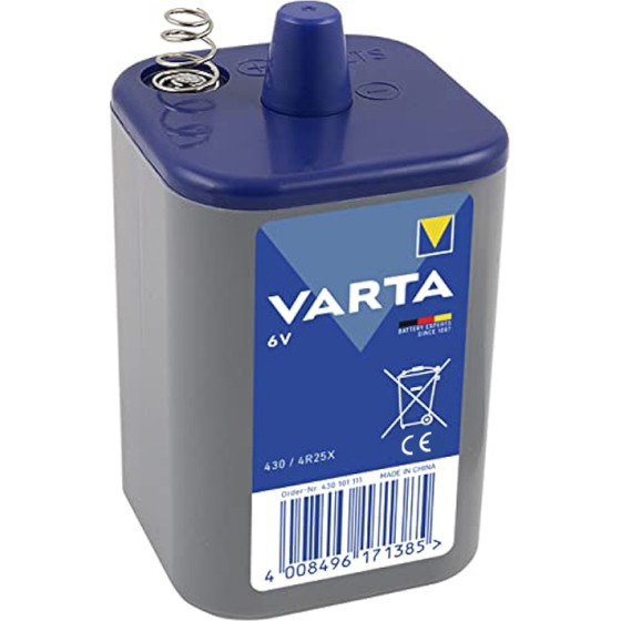 Varta ��������� 6V Zinc Carbon 7500mAh 1 ���. - (4R25/430/908A/908G)