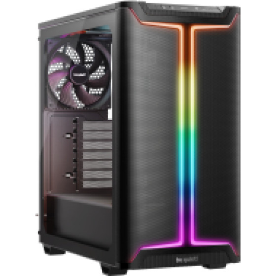 Bequiet Pc Chassis Pure Base 501 Dx Black Midi Tower ATX, W/O PSU, Top: 1x Pure Wings 3 140mm PWM, Front: 1x Pure Wings 3 140mm PWM, Rear: 1x Pure Wings 3 140mm PWM, 3YW. - (BGW76)