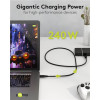 Goobay ������� USB-C USB4, 240W, 40Gbps, 8K/60Hz, 1m, ����� - (74183)