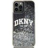 DKNY Liquid Glitter Big Logo - Case For Iphone 12 / Iphone 12 Pro (black) - (DKHCP12MLBNAEK)