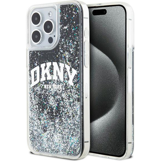 DKNY Liquid Glitter Big Logo - Case For Iphone 13 Pro Max (black) - (DKHCP13XLBNAEK)