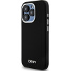 DKNY Liquid Silicone Small Metal Logo Magsafe - Case For Iphone 14 Pro (black) - (DKHMP14LSMCHLK)