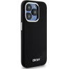 DKNY Liquid Silicone Small Metal Logo Magsafe - Case For Iphone 14 Pro (black) - (DKHMP14LSMCHLK)
