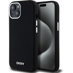 DKNY Liquid Silicone Small Metal Logo Magsafe - Case For Iphone 15 / 14 / 13 (black) - (DKHMP15SSMCHLK)