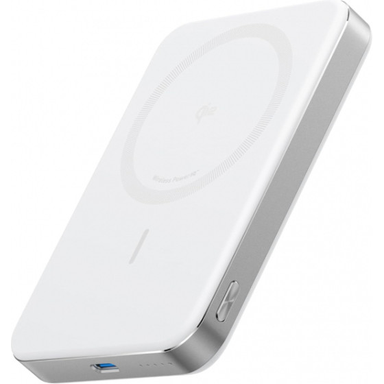 Anker Powerbank Maggo Slim, 10000mAh, 30W, Pd + FQI, White - (A1664H21)