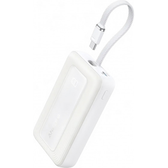 Anker Powerbank Zolo, 10000mAh, 30W, Qc + PD, White - (A1688H21)