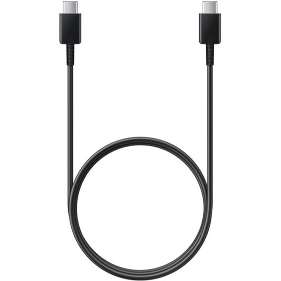 Samsung - Data Cable - Type-C To USB-C, 480Mbps, 2.1A, 1m - Black (Bulk Packing) - (EP-DA905BBE)