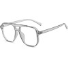 Techsuit - Anti-Blue Light Glasses Reflex Pc - Square - Clear - (PC28014-C8)