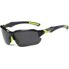 Techsuit - Bike Glasses (9301) - For Cycling And Sport Outdoor Activities, With Uv Protection, Unisex - Black / Green